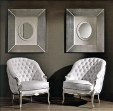 Mosaik Spiegel Oval Mirror-Modern