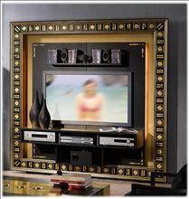 VISMARA TV-Rahmen VISMARA The Frame Home Cinema-Gold Eyes
