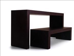 Home furniture (Nero) Konsole Borges P101W