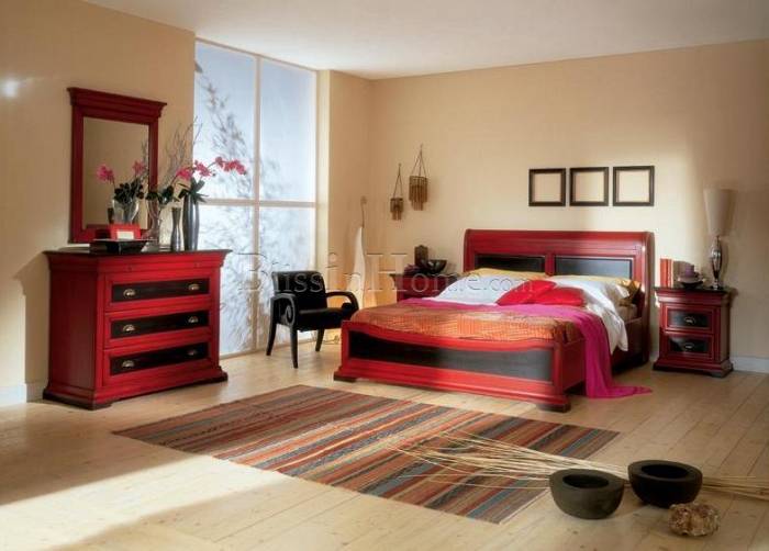 Phedra Schlafzimmer red