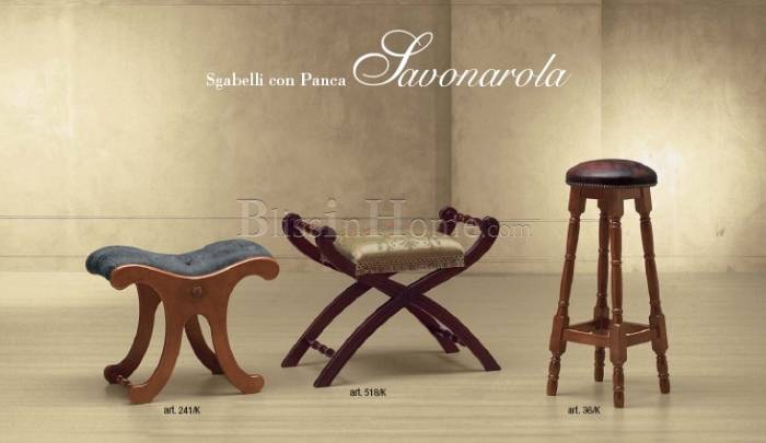 Blu catalogo Puffdecke Savonarola 518/K