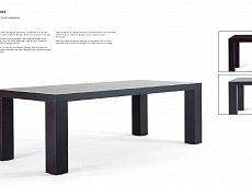 Home furniture (Nero) Tafel Borges T93W