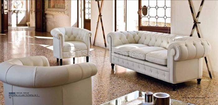 Chester 3-sitziges Sofa white