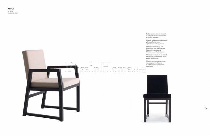 Home furniture (Nero) Stuhl Mina S601R__IT