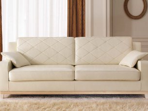 Boston-R 2-sitziges Sofa white