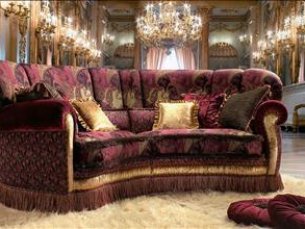 Alta Classe Gold Sofa America divano