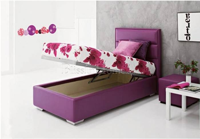 BEDS collection (singoli francesi  and  Complementi) Bett Diamante Basso - 01