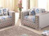 Miami 2-sitziges Sofa silver