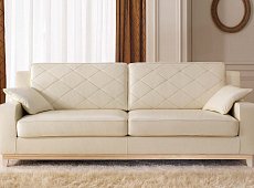 Boston-R 3-sitziges Sofa white 1