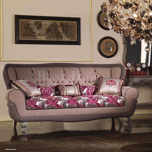 Complementi d'Arredo white Sofa Rose hill divano