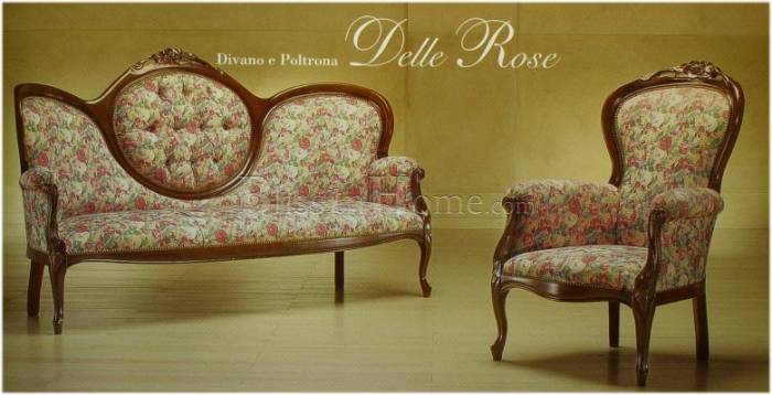 Blu catalogo Sofa Delle Rose 277/K