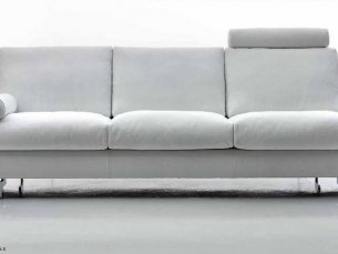Blow 3-sitziges Sofa white