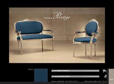 Blu catalogo Stuhl Prestige 535/K-poltrona