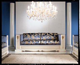 Montalcino 3-sitziges Sofa white